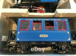 LGB 20301 G Gauge The Blue Train Set Passenger Car Locomotive Blaue Zug Railroad