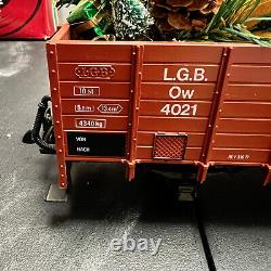 LGB 20401 Steam Freight Starter Train Set with Box Untested Has Power Supply