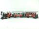 Lgb 22540 Red Christmas Train Starter Set Steam Locomotive With Two Passenger Cars