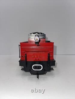 LGB #2317/6 Powered Coal Tender Train Car NIB RARE RED