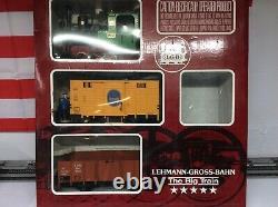LGB g scale freight train set steam locomotive 0-4-0 #2 box car gondola