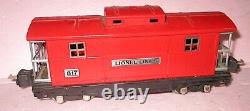 LIONEL 260E Freight SET withWhistle Tender +814-820-812-817 Cars O-gauge TESTED