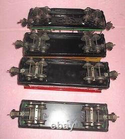 LIONEL 260E Freight SET withWhistle Tender +814-820-812-817 Cars O-gauge TESTED