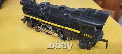 LIONEL DIECAST 4-4-2 UNION PACIFIC LOCOMOTIVE #8633 & WHISTLE TENDER With Cars