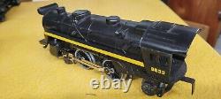 LIONEL DIECAST 4-4-2 UNION PACIFIC LOCOMOTIVE #8633 & WHISTLE TENDER With Cars