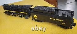 LIONEL DIECAST 4-4-2 UNION PACIFIC LOCOMOTIVE #8633 & WHISTLE TENDER With Cars