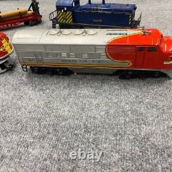 LIONEL Diesel Engine Train Bulkhead Train Car ATSF RARE #633 0 Gauge