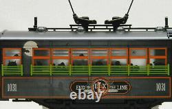 LIONEL END OF THE LINE HALLOWEEN TROLLEY #1031 O GAUGE street car 2035010 NEW