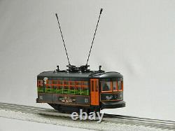 LIONEL END OF THE LINE HALLOWEEN TROLLEY #1031 O GAUGE street car 2035010 NEW