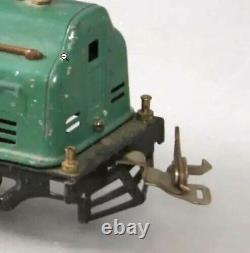 LIONEL GE-IR 60-Ton Box-Cab & 2-car Train Orange withGreen Rd# 248 Pre-War O 27