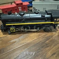 LIONEL Nickel Plate Road Train 8617 Steam Locomotive & Cars + Track And Control