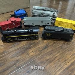 LIONEL Nickel Plate Road Train 8617 Steam Locomotive & Cars + Track And Control