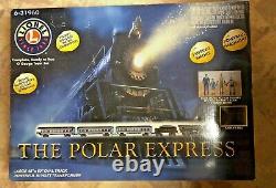 LIONEL O GAUGE POLAR EXPRESS TRAIN SET 6-31960 Cars, Locomotive, Santa Bell