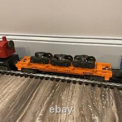 LIONEL POST WAR 601 SEABOARD NW2 SWITCHER Custom Train SET With 5 Cars -1950s