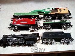 LIONEL PREWAR 226W 193W set 810 820 812 817 WORK TRAIN CARS Ex + As is