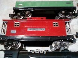 LIONEL PREWAR 226W 193W set 810 820 812 817 WORK TRAIN CARS Ex + As is