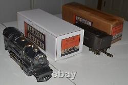 LIONEL PREWAR Gun Metal Gray No. 259e & 1689T FREIGHT SET + 3 cars VIDEO