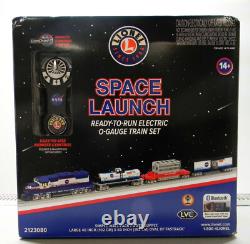 LIONEL SPACE LAUNCH LIONCHIEF DIESEL FREIGHT TRAIN SET O GAUGE nasa 2123080 NEW