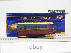 LIONEL THE POLAR EXPRESS TROLLEY #1225 O GAUGE Christmas street car 2235010 NEW