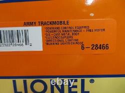 LIONEL TRAIN US ARMY TRACKMOBILE POWERED 4850TM ENGINE UNIT CAR WithBOX 6-28466