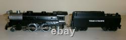 LIONEL TRAINS Texas & Pacific 4-4-2 Locomotive & Tender Item #6-18623 Boxed