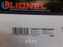 LIONEL TRAINS Texas & Pacific 4-4-2 Locomotive & Tender Item #6-18623 Boxed