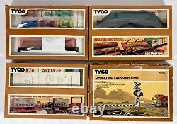 LOT HO Tyco Atlas Track Train Log Dump Autoloader Piggyback Car Set Switches Vtg