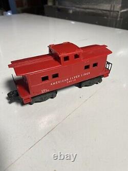 Large 1950's American Flyer Set complete with train, track, transformer ex cond