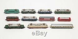 Large Vintage Marklin Toy Train Car & Locomotive Lot Santa Fe Western Rio Grand