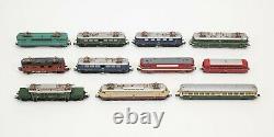 Large Vintage Marklin Toy Train Car & Locomotive Lot Santa Fe Western Rio Grand