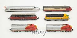 Large Vintage Marklin Toy Train Car & Locomotive Lot Santa Fe Western Rio Grand