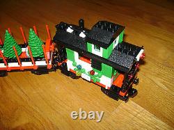 Lego 10173 Holiday Train Locomotive Passenger Luggage Tree Caboose Cars