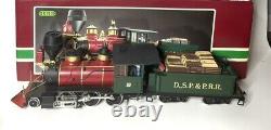 Lehman-Gross-Bahn LGB 2018D G-Gauge Mogul Steam Engine withTender #18 2-6-0 Train