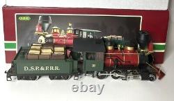 Lehman-Gross-Bahn LGB 2018D G-Gauge Mogul Steam Engine withTender #18 2-6-0 Train