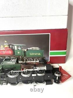 Lehman-Gross-Bahn LGB 2018D G-Gauge Mogul Steam Engine withTender #18 2-6-0 Train