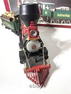 Lehman-Gross-Bahn LGB 2018D G-Gauge Mogul Steam Engine withTender #18 2-6-0 Train