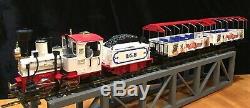 Lgb Circus Passenger Train! Locomotive 2020 Tender 2217/6 & (2) 3125 Open Cars