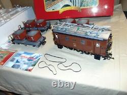 Lgb G 29452 Rhb Gravel Train Loco With Sound And 3 Cars In Original Box