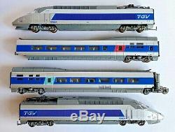 Lima Ho Gauge L149714 4 Car Tgv High Speed Sncf Emu Train Pack Boxed