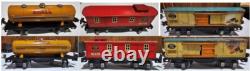 Lionel 027 1688 Engine Train set 1940's Engine, Tender, Tanker, BoxCar&Caboose