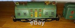 Lionel 10 Standard Gauge Engine And 2 Cars 332,341 1930s Works Metal Prewar