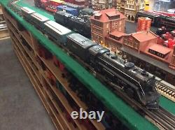 Lionel 1666 Prewar Metal Set and 3 Prewar Passenger Car