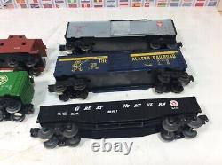 Lionel 1803 Alaska GP-7 Diesel Engine Set 5 Cars