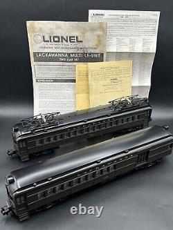 Lionel 1991 Lackawanna Multiple-Unit Commuter Cars Powered Unit Dummy Unit READ