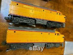 Lionel 2023 Union Pacific Alco Diesel, Boxed, Yellow, 2 Cars, Train Loco 50-51
