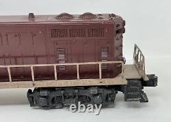 Lionel 2028 O Gauge Locomotive Pennsylvania Diesel 1955 PRR Post-War GP-7 Train