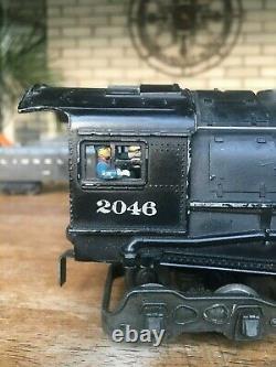 Lionel 2046 Postwar Model Train with 234W Whistle Car