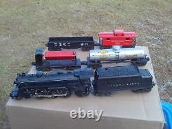 Lionel 224 Postwar O Gauge Steam Locomotive Freight Car Train Set