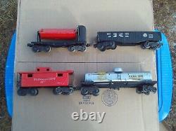 Lionel 224 Postwar O Gauge Steam Locomotive Freight Car Train Set