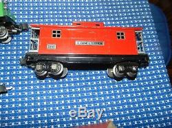 Lionel 226E 2-6-4 1938 Work Train set 193W Excellent condition with all cars